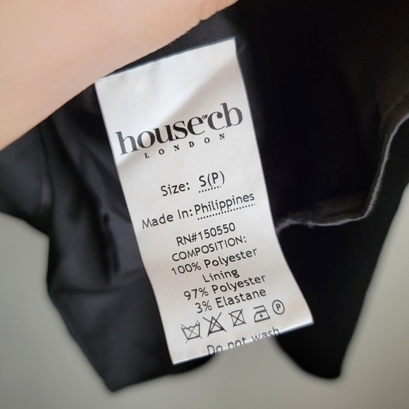 House of CB Babydoll Velvet Halter Mini Dress size S (Plus Cup) NWT - Picture 11 of 12